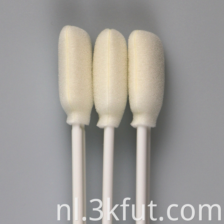 cleanroom foam swab with alcohol strw